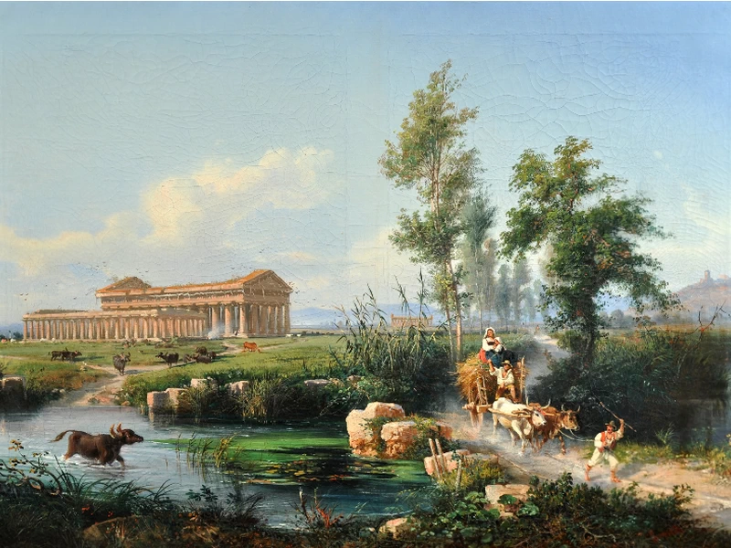 1818-Giovanni Serritelli - Campagna di Paestum